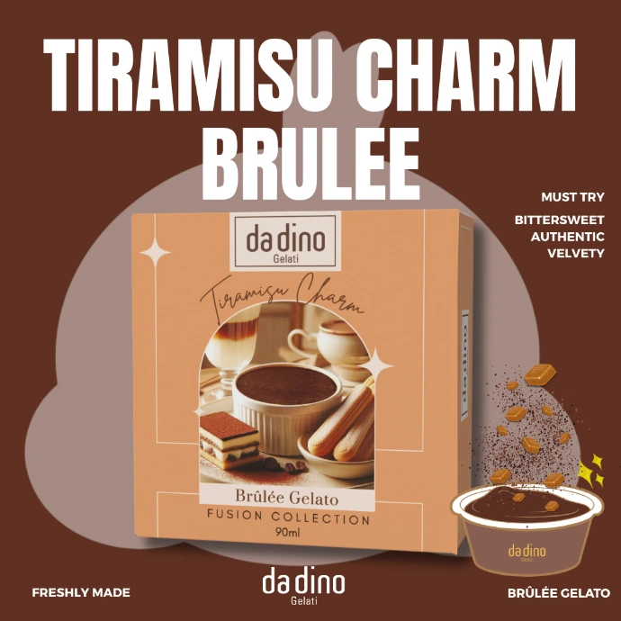 da dino Tiramisu Charm提拉米蘇雪糕甜品