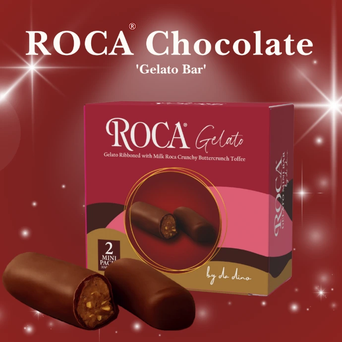 da dino X Roca 樂家杏仁朱古力杯